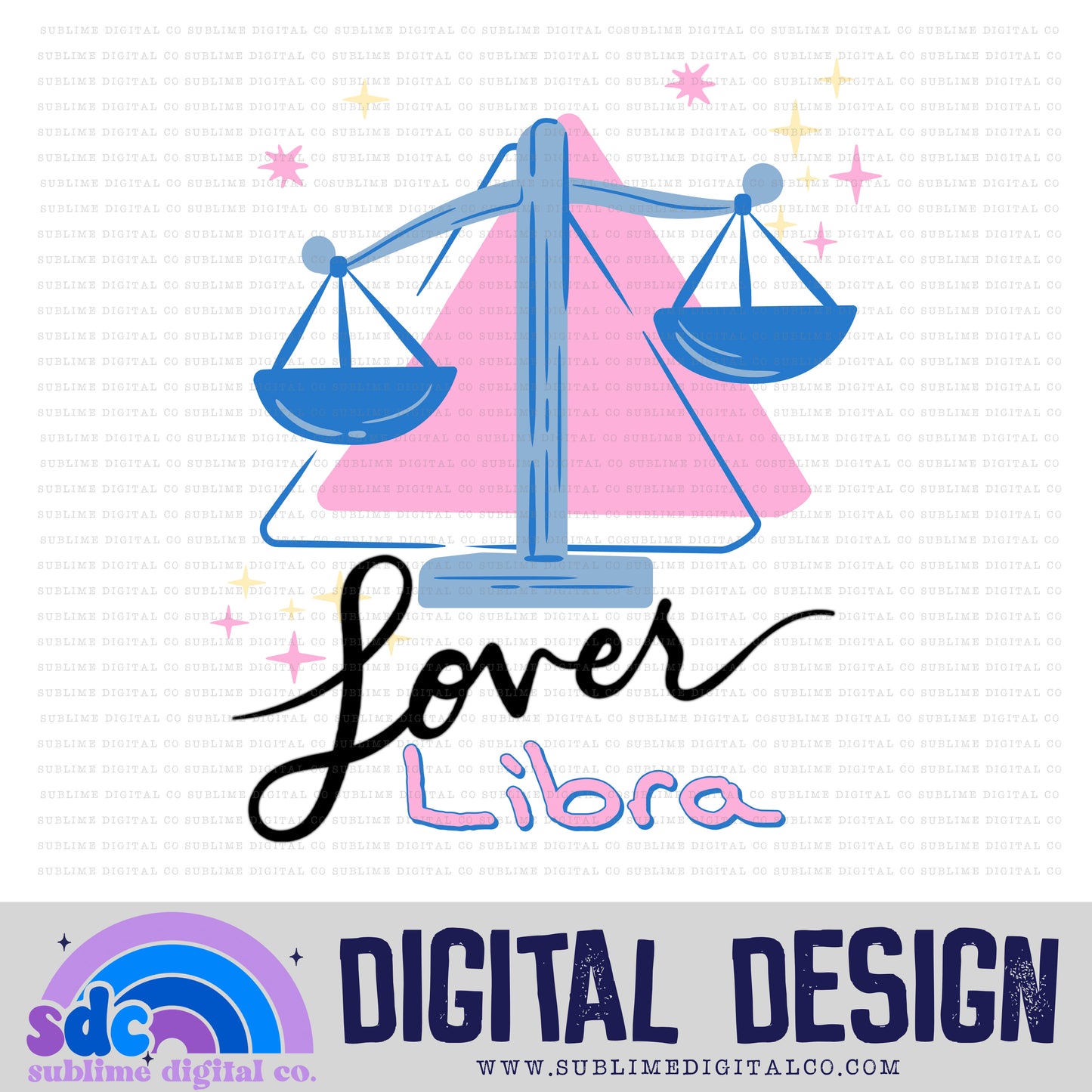 Libra - Zodiac [2 Files] • TS • Instant Download • Sublimation Design