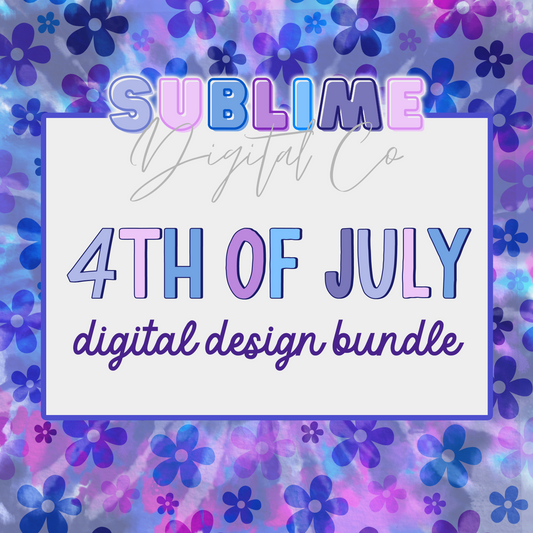 4th of July • Digital Design Bundles • Instant Download • Sublimation Design