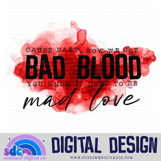 Blood • TS • Instant Download • Sublimation Design