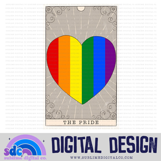 Pride Tarot Card • Pride • Instant Download • Sublimation Design