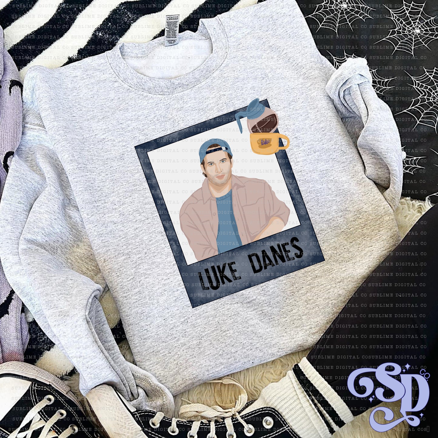 Luke - Frame • Mom & Daughter • Instant Download • Sublimation Design