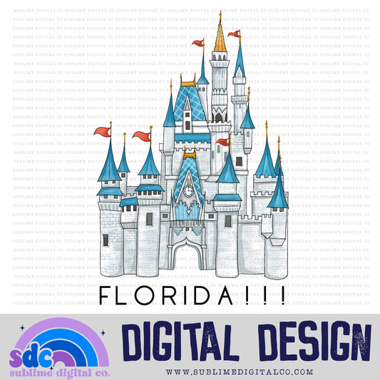 FL Castle • TS • Instant Download • Sublimation Design