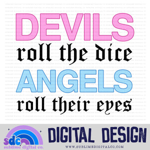 Devils Angels • TS • Instant Download • Sublimation Design