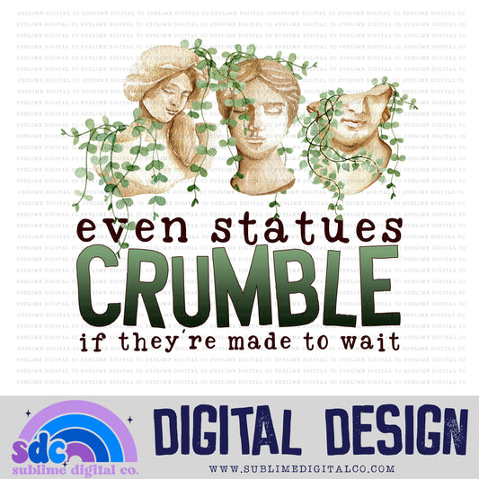 Statues Crumble • TS • Instant Download • Sublimation Design