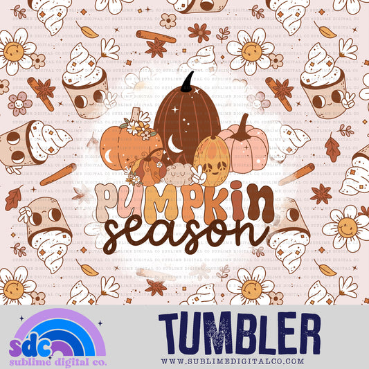 Pumpkin Season • Tumbler Designs • Instant Download • Sublimation Design