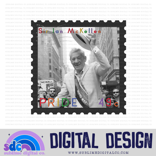 SIM Stamp • Pride • Instant Download • Sublimation Design