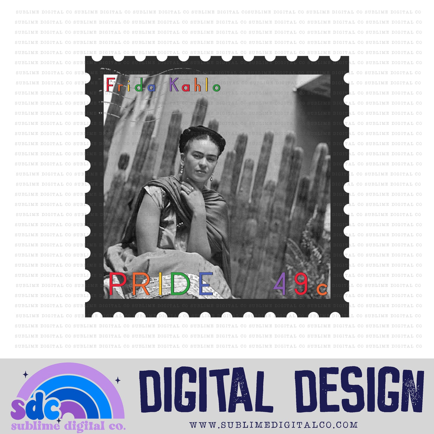 FK Stamp • Pride • Instant Download • Sublimation Design