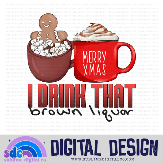 Hot Cocoa - BL • TS • Instant Download • Sublimation Design