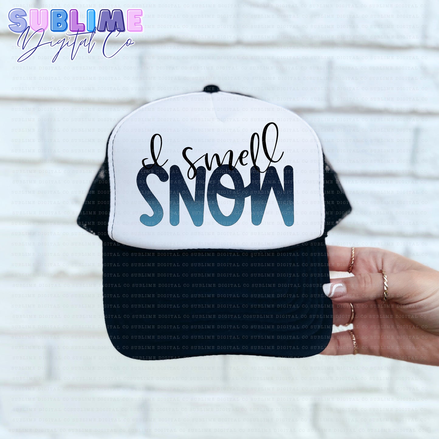 Snow • Mom & Daughter • Instant Download • Sublimation Design