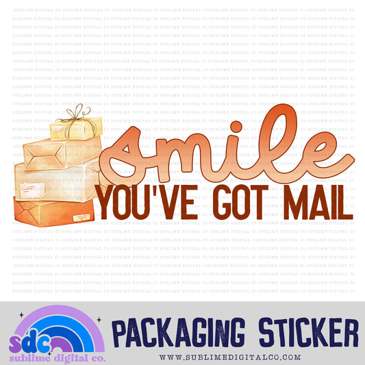 Smile | Small Business Stickers | Digital Download | PNG File