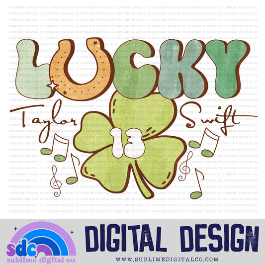 TS Lucky | Spring | Sublimation Design | Instant Download | PNG File