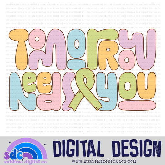 Tomorrow Needs You • Retro • Mental Health Awareness • Instant Download • Sublimation Design