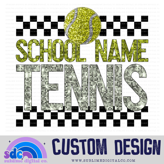 Tennis • Custom Design • Sports • Customs • Instant Download • Sublimation Design