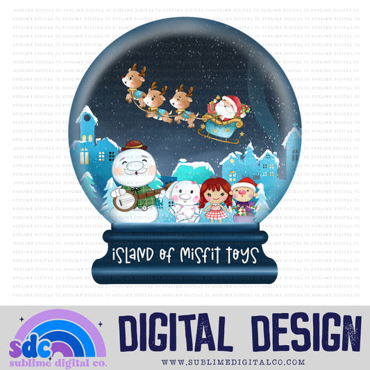 Misfit • Christmas • Instant Download • Sublimation Design