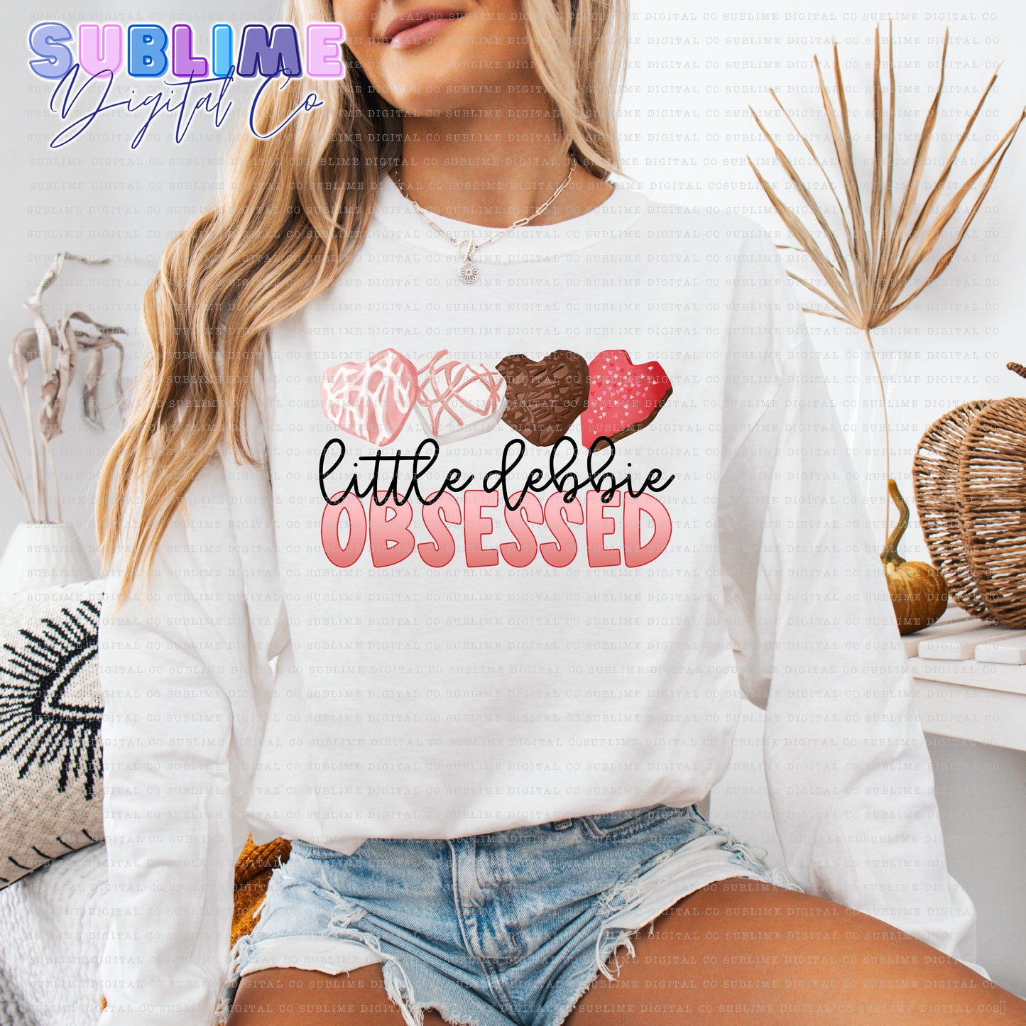 LD Obsessed | Valentine's Day | Sublimation Design | Instant Download | PNG File