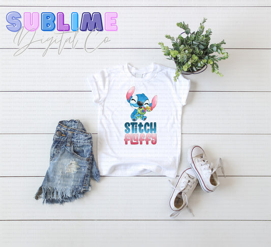 Fluffy • Unisex Sizing • Only T-Shirt Included • Childrens Apparel • Made to Order • TAT: Up To 21 Days