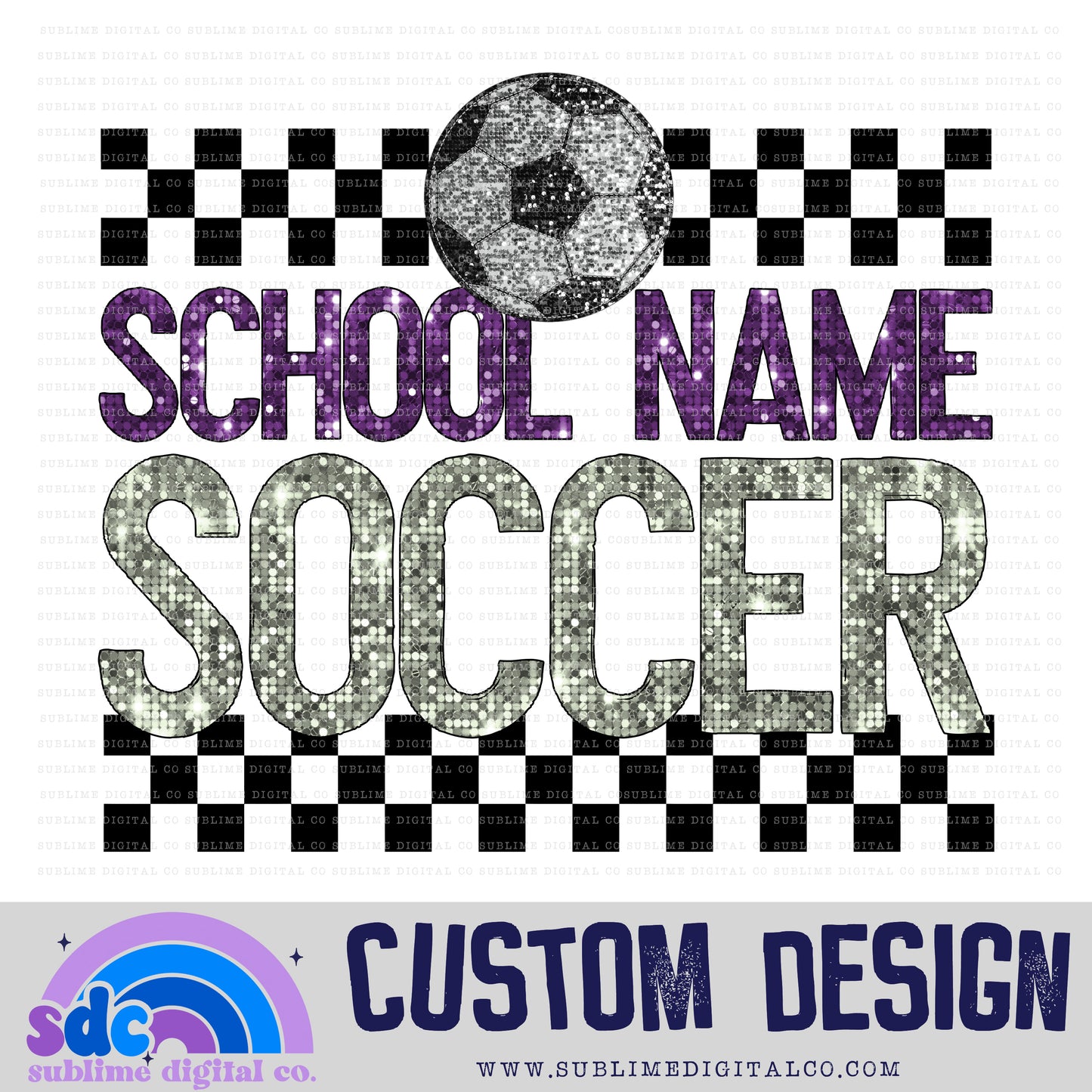 Soccer • Custom Design • Sports • Customs • Instant Download • Sublimation Design