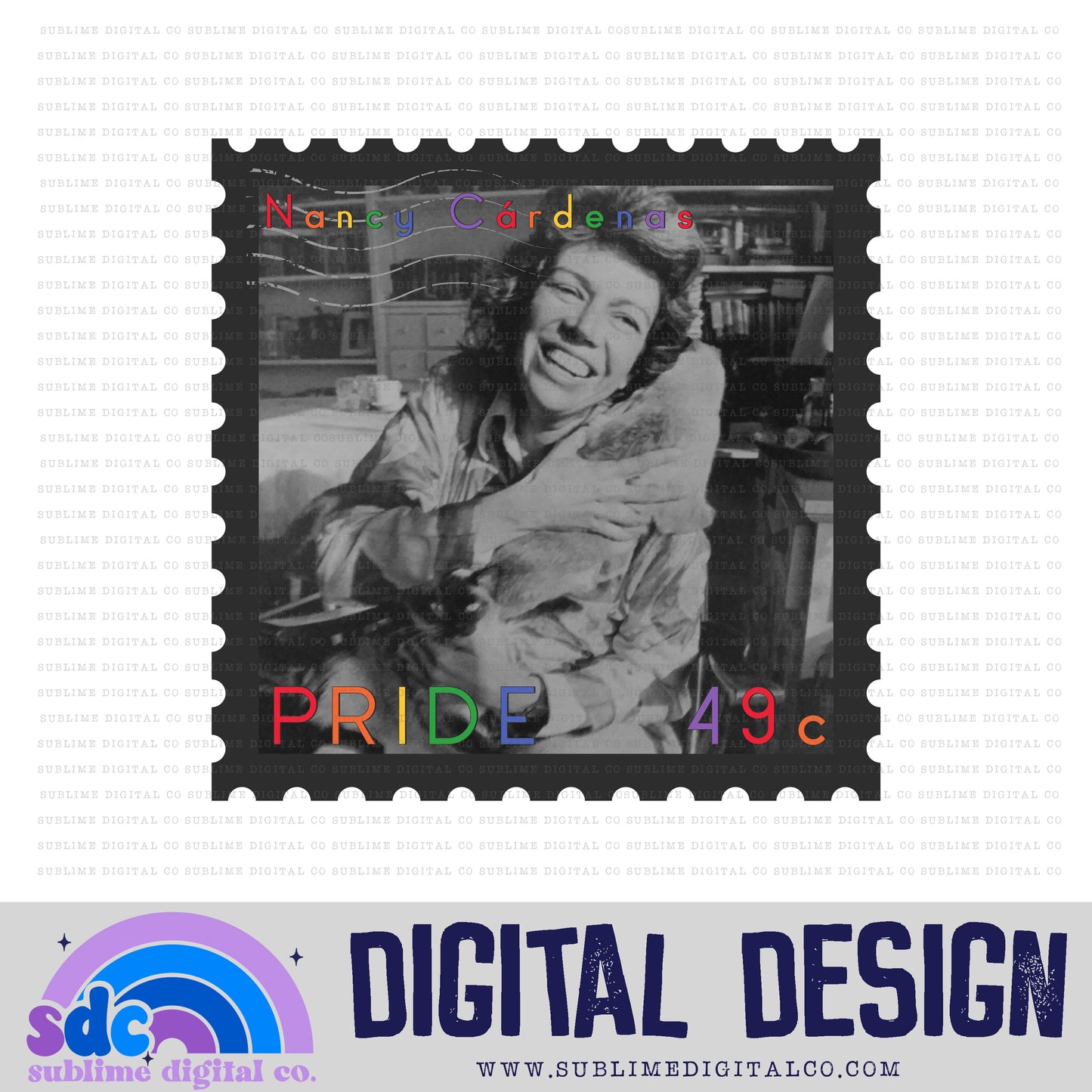 NC Stamp • Pride • Instant Download • Sublimation Design