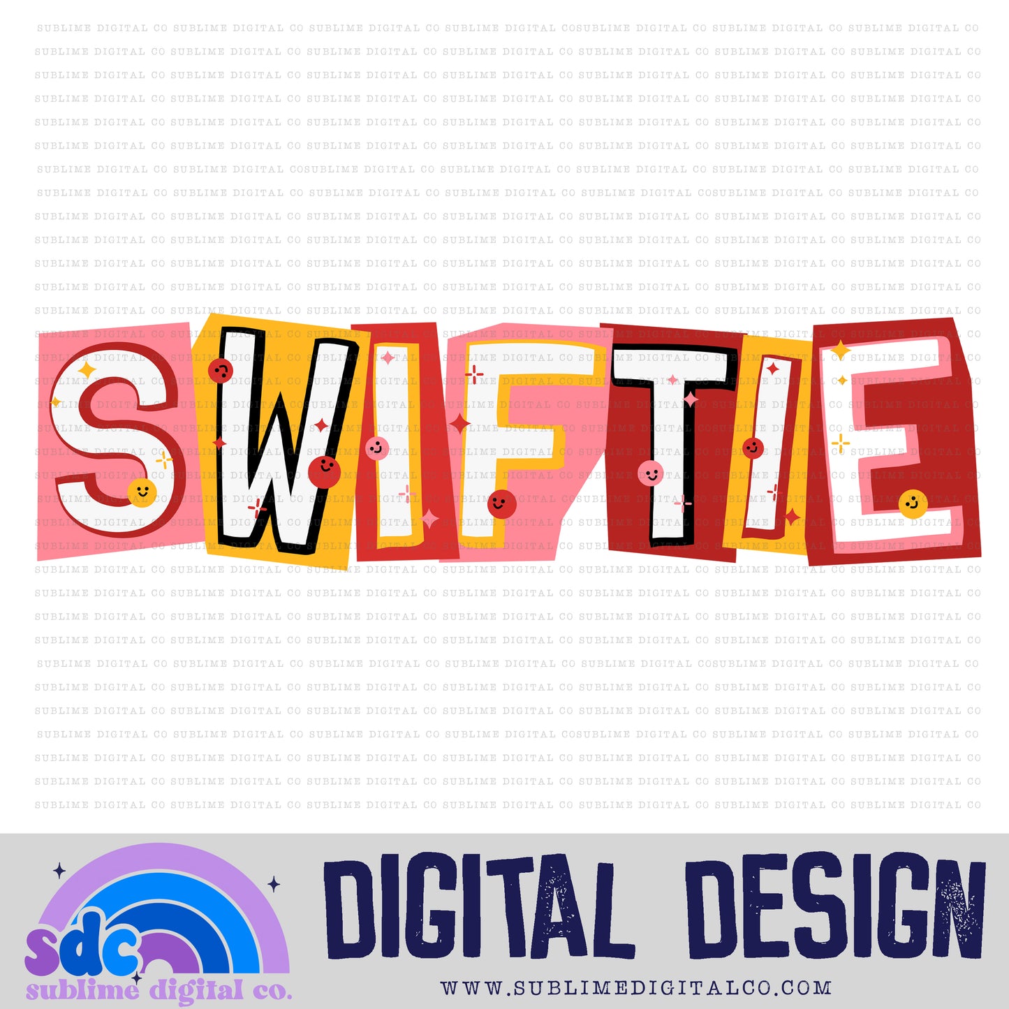 SWFT Ransom Smiley • TS • Instant Download • Sublimation Design