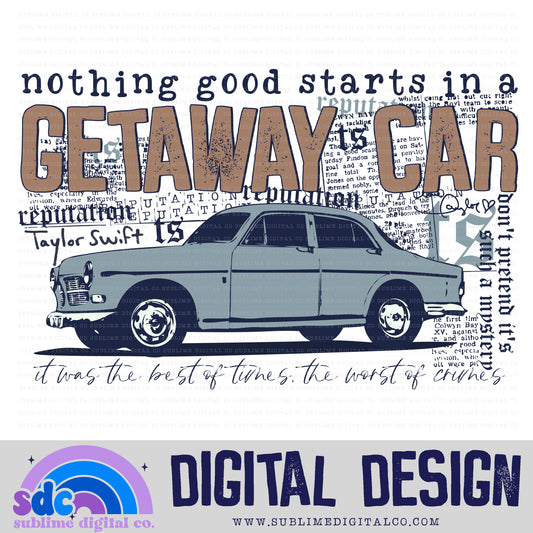 Getaway • TS • Instant Download • Sublimation Design