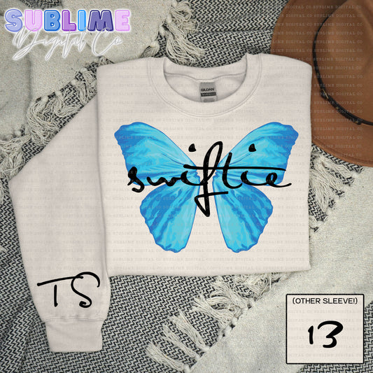 Butterfly Swiftie • Adult Apparel • Made to Order • TAT: Up To 21 Days