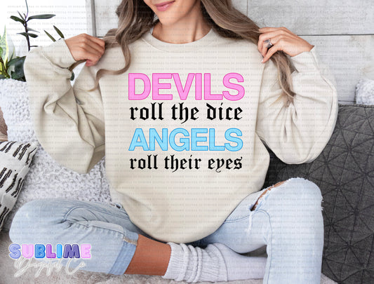 Devils/Angels • Adult Apparel • Made to Order • TAT: Up To 21 Days