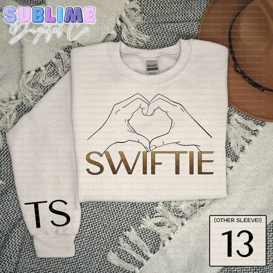 Heart Hands Swiftie • Adult Apparel • Made to Order • TAT: Up To 21 Days