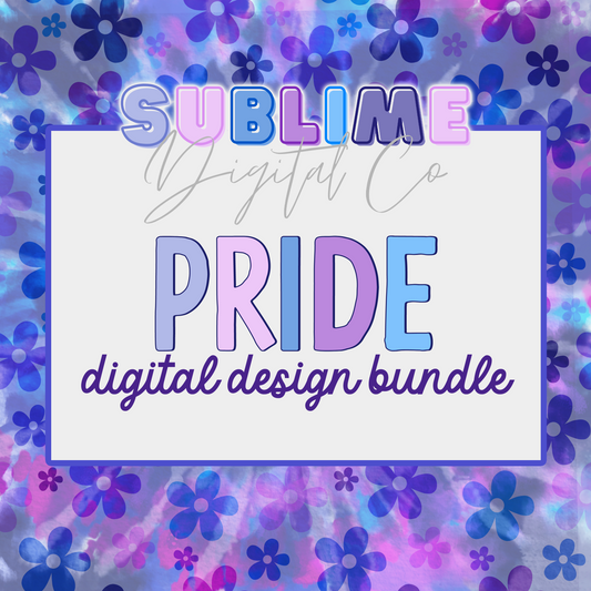 Pride • Digital Design Bundles • Instant Download • Sublimation Design