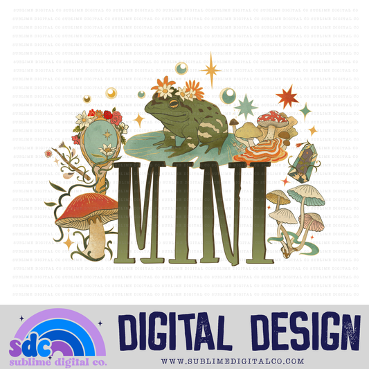 Mini • Cottage Core • Instant Download • Sublimation Design