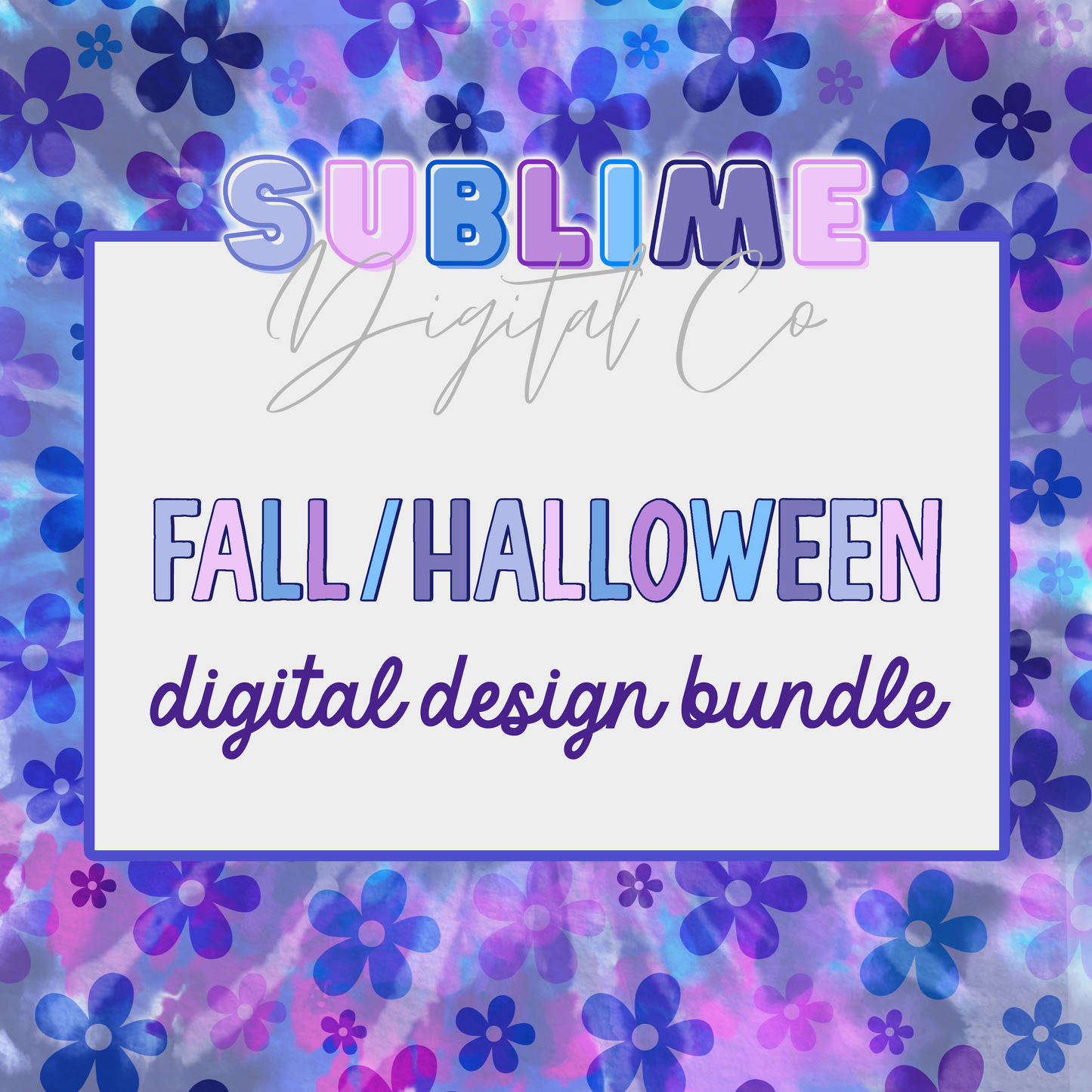 Fall/Halloween • Digital Design Bundles • Instant Download • Sublimation Design