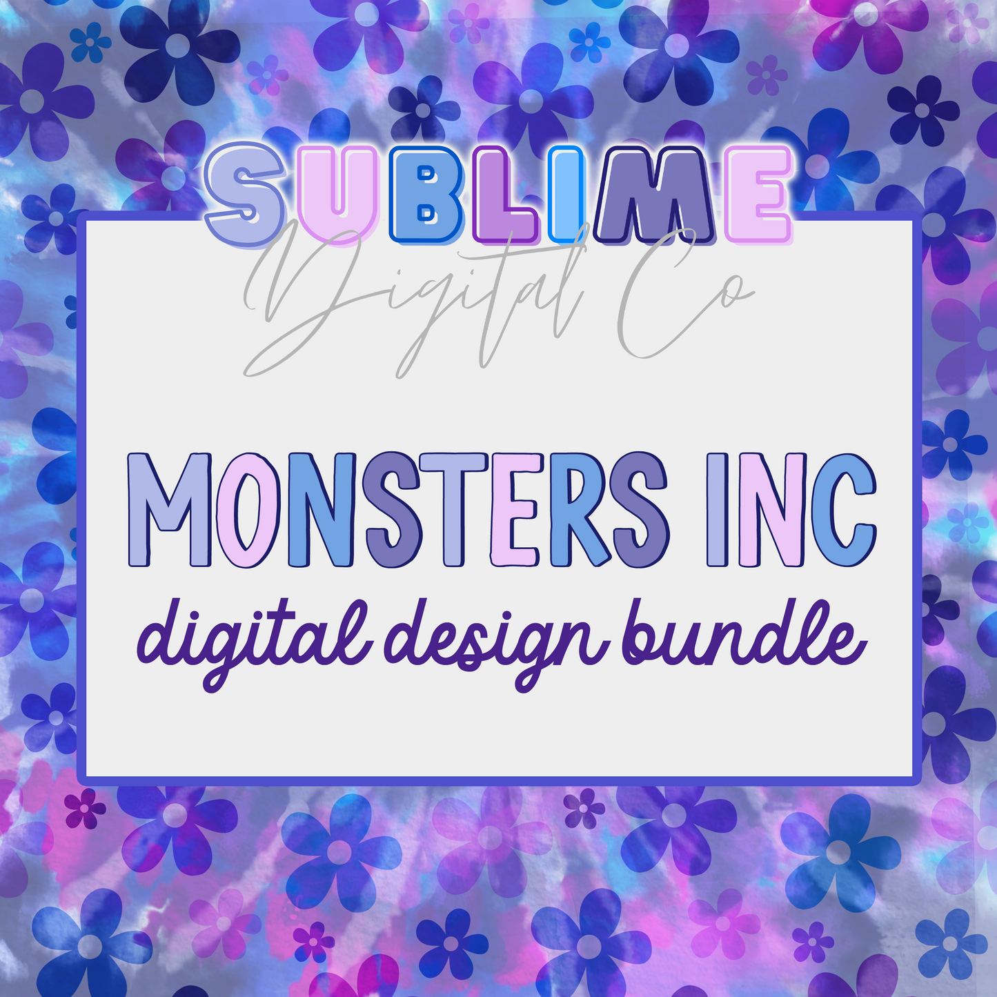 Monsters • Digital Design Bundles • Instant Download • Sublimation Design