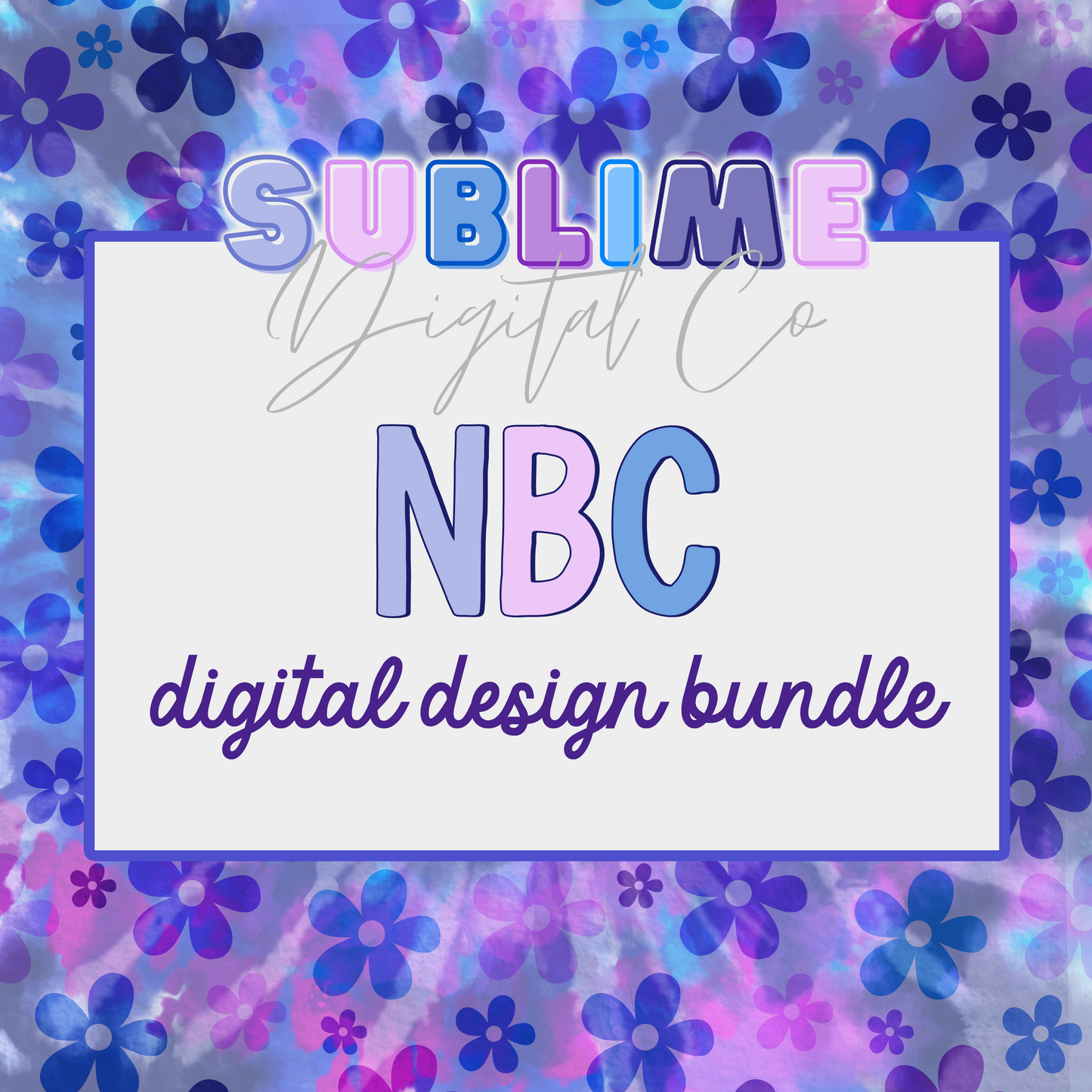 NBC • Digital Design Bundles • Instant Download • Sublimation Design