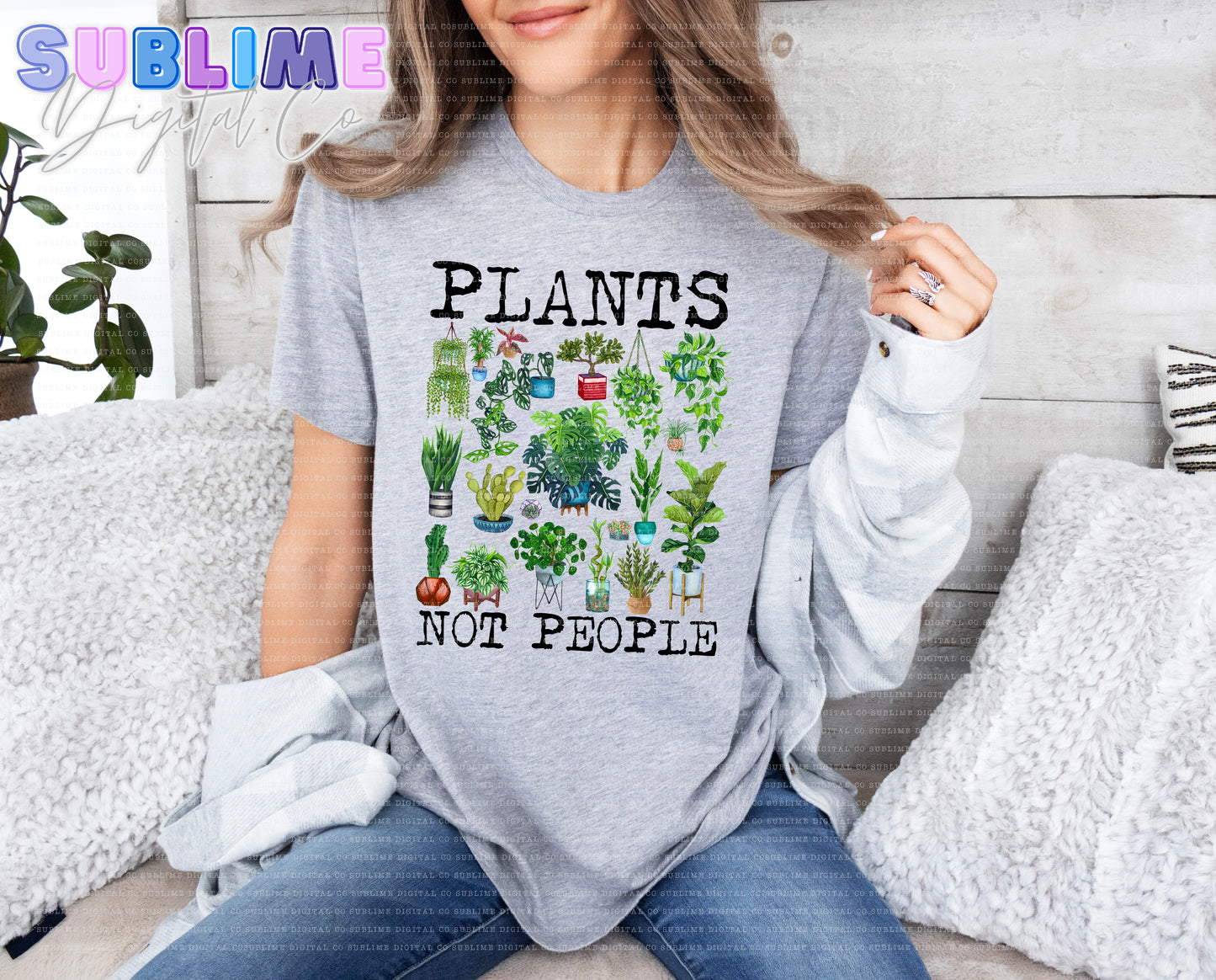 Plants Not People • Adult Apparel • Made to Order • TAT: Up To 21 Days