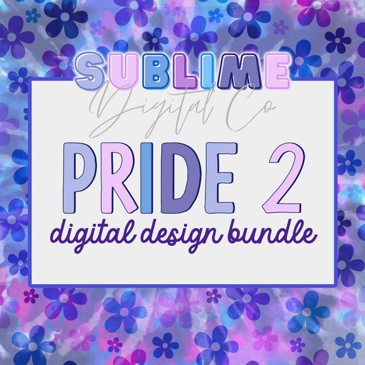 Pride 2 • Digital Design Bundles • Instant Download • Sublimation Design