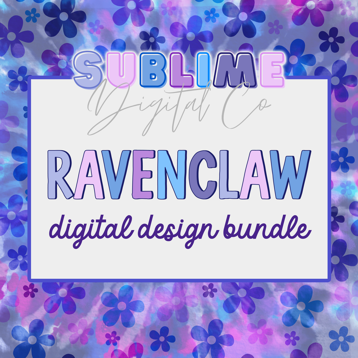 Blue House • Digital Design Bundles • Instant Download • Sublimation Design