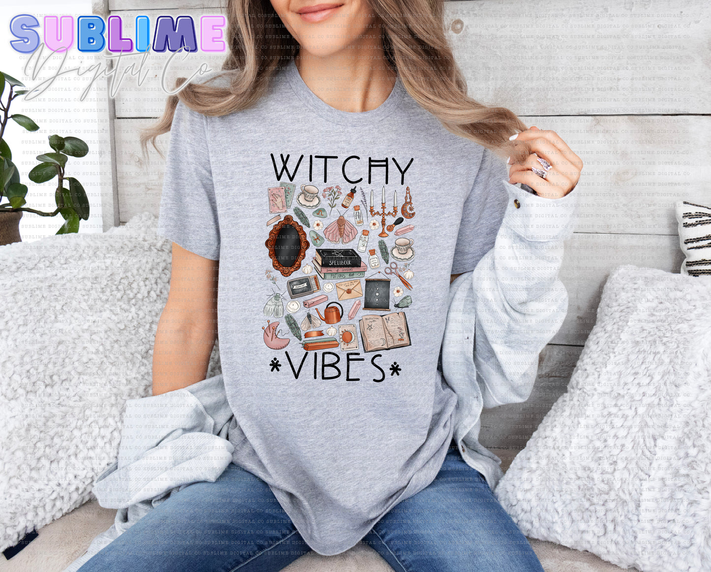 Witchy Vibes • Adult Apparel • Made to Order • TAT: Up To 21 Days
