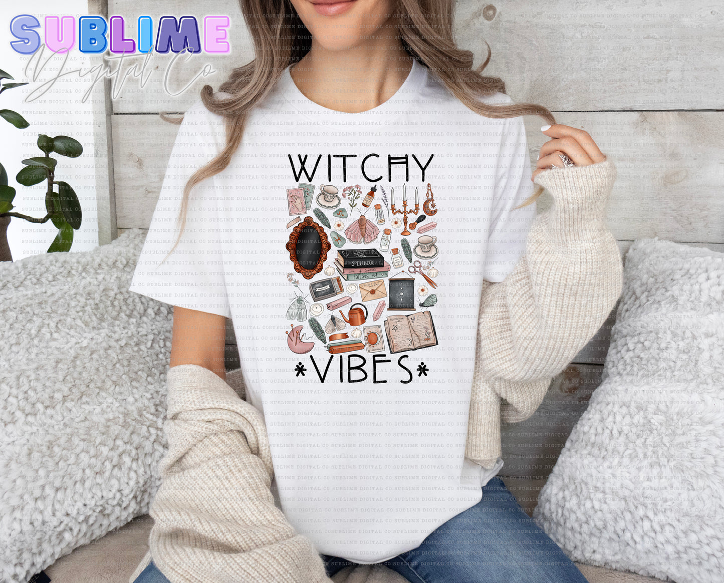 Witchy Vibes • Adult Apparel • Made to Order • TAT: Up To 21 Days