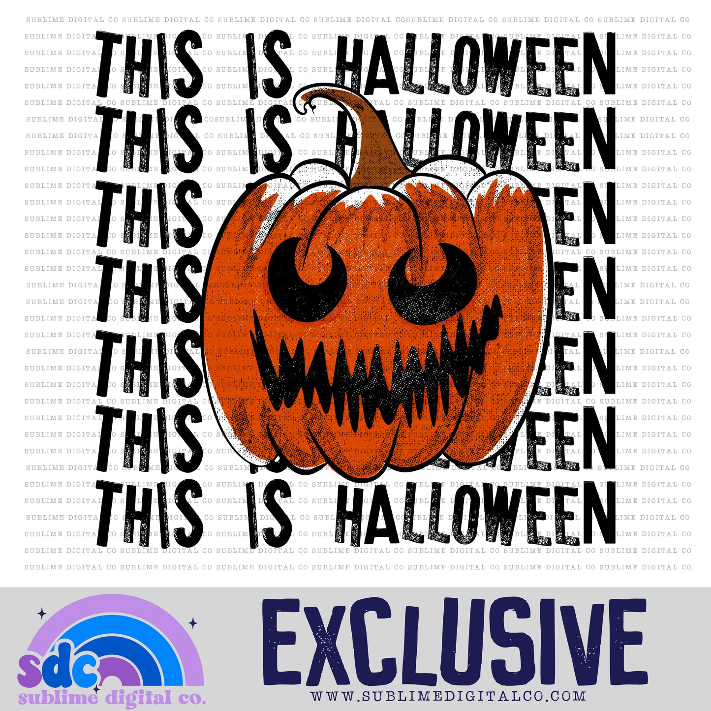 Vintage Pumpkin • Halloween• Exclusive • Instant Download • Sublimation Design