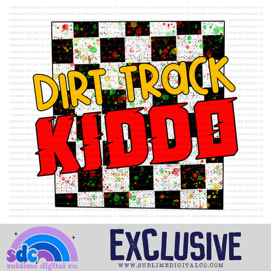 Dirt Track Kiddo • Exclusive • Instant Download • Sublimation Design