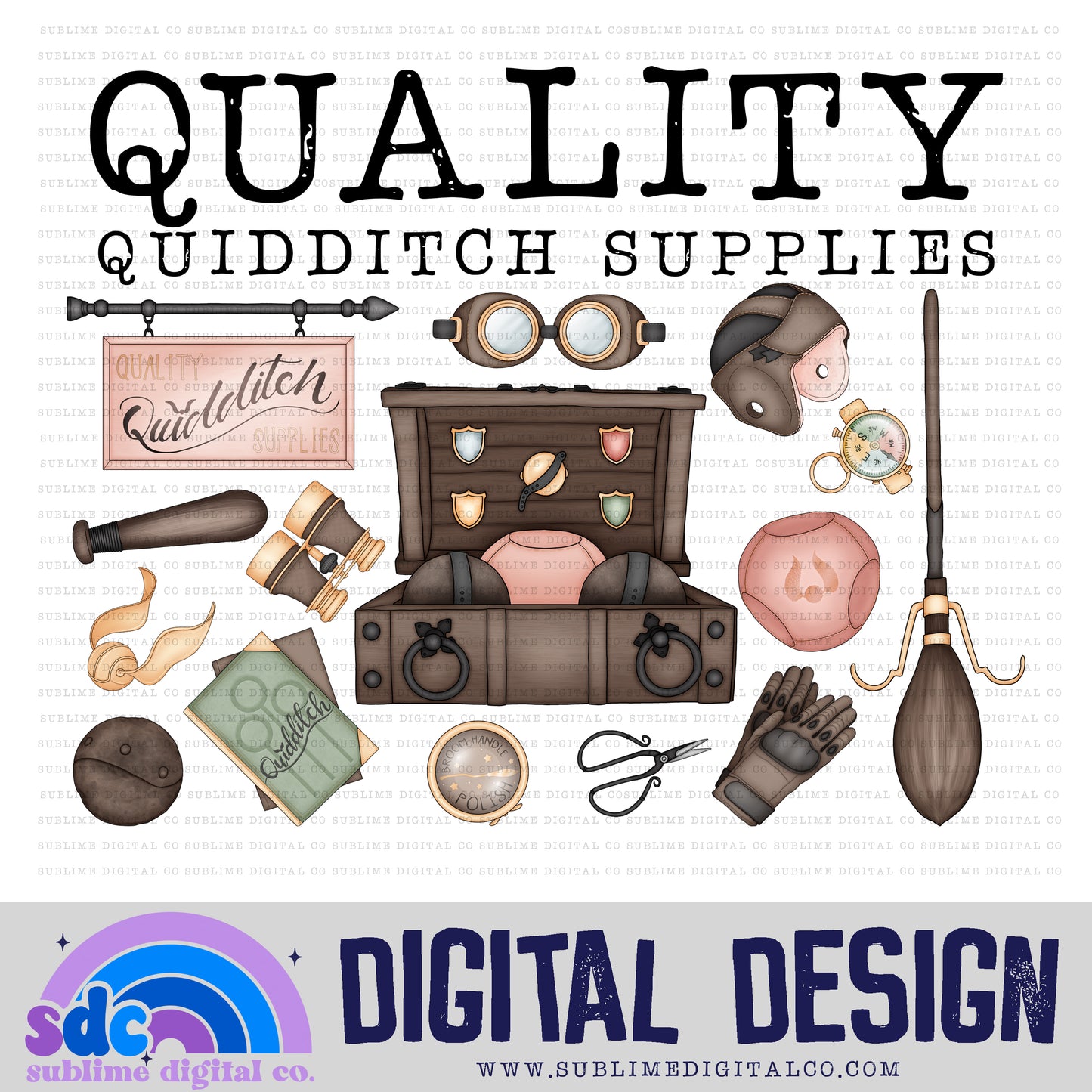 Quality Supplies • Wizard • Instant Download • Sublimation Design