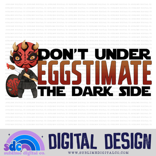 Under Eggstimate • Easter • Instant Download • Sublimation Design