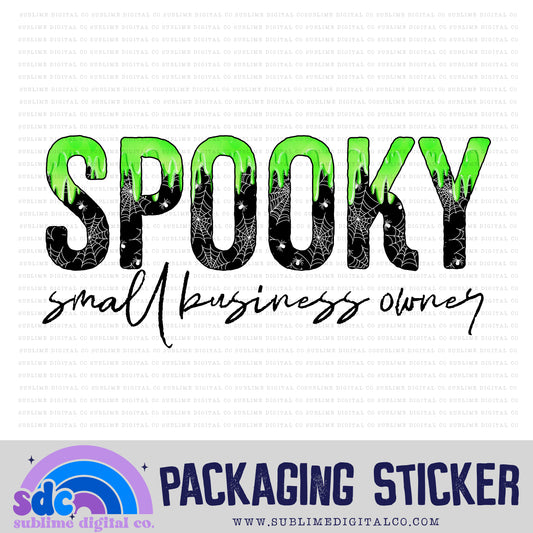 Spooky Small Business Owner | Small Business Stickers | Digital Download | PNG File