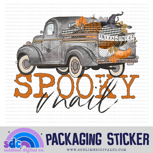 Spooky Mail | Small Business Stickers | Digital Download | PNG File