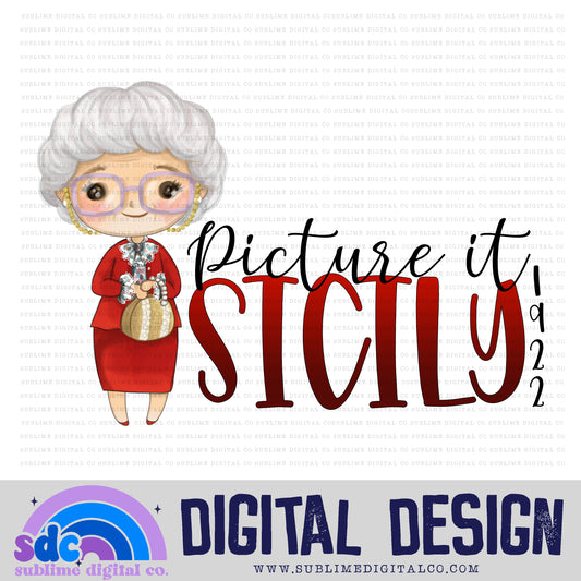 Picture It • Old Friends • Instant Download • Sublimation Design