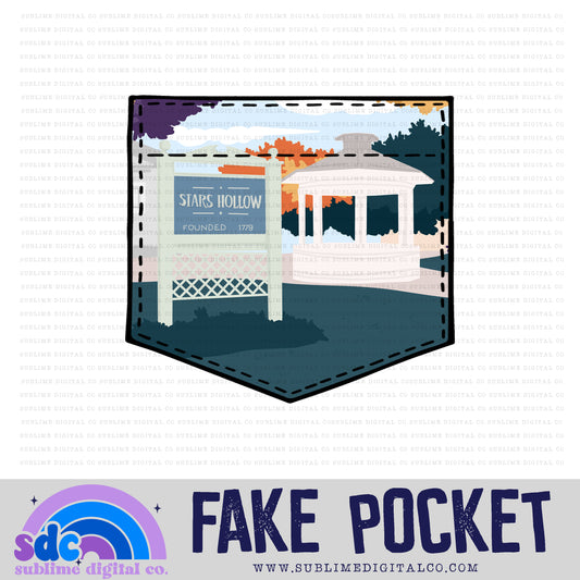 Fake Pocket • Mom & Daughter • Instant Download • Sublimation Design