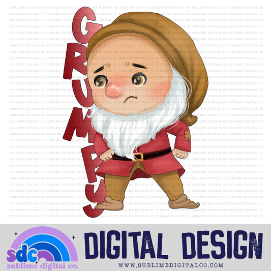 Grumpy • Fairest Princess • Instant Download • Sublimation Design