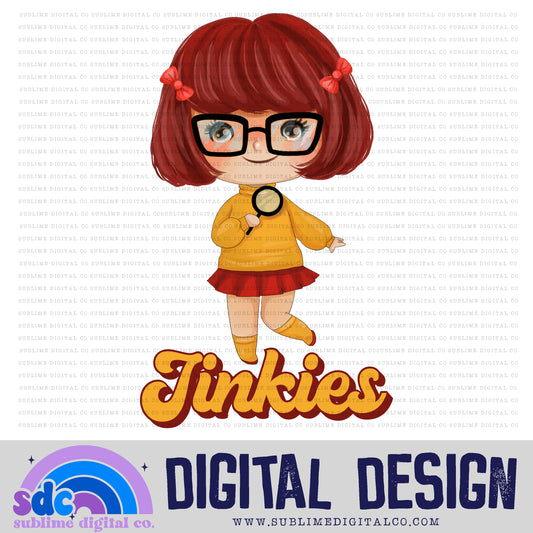 Jinkies • Mystery Gang • Instant Download • Sublimation Design