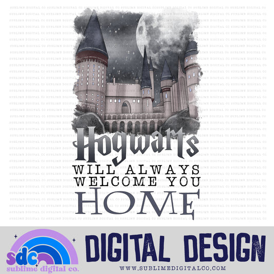 Welcome You Home - Gnome • Wizard • Instant Download • Sublimation Design