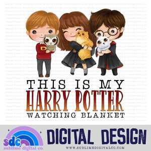 Wizard Watching Blanket • Wizard • Instant Download • Sublimation Design