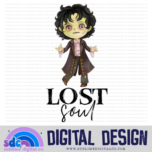 Lost Soul • Halloween • Instant Download • Sublimation Design